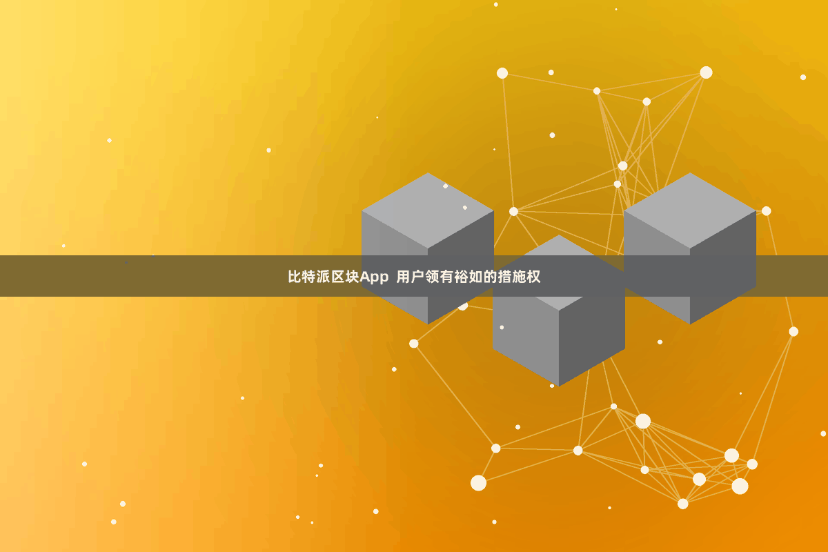 比特派区块App  用户领有裕如的措施权